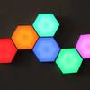 Painel de Luz Mágica Luz Ambiente Toque Lâmpada Colmeia Atmosfera para Quarto Hexagonal Colorida Lâmpada Quântica Luz Led Quarto Infantil
