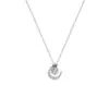 Collar de Estrellas y Luna Alrededor de Estrellas y Luna Famoso en Internet Nicho Lujo Ligero Elegante Cadena para Clavícula Estilo Coreano Simple Ins Estilo Frío