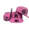 Gorra de béisbol ajustable New Era más vendida con visera curva para equipos de baloncesto, varios estilos de liga, hip-hop, juvenil, estilo americano