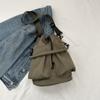 2025 Nuevo Invierno Simple Bolso de Mano de Gran Capacidad Moda Bolso Balde Bolso de Mujer Estilo Coreano Distintivo Hombro Cruzado
