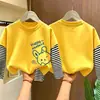 Camiseta de manga larga para niña, nuevo modelo otoño 2026, camiseta básica para niños, top súper elegante de imitación de dos piezas para niñas
