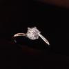 Anel de Casamento Um Par de Anel Simulado Mosane Anel de Diamante Anel de Vida para Mulheres Pedir em Casamento Adereços de Foto para Namorada