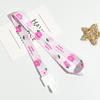Set de tarjetas con lazo para niña, bolsa deslizante linda para tarjeta de estudiante, bolsa para tarjetas de fotos de frijoles de amor al por mayor, pulsera de hada original