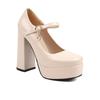 Sapatos femininos de salto alto sexy de plataforma aquática para boate Europa e Estados Unidos tamanho grande sapatos transfronteiriços 985-8