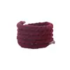 Kulojin Procesamiento de Fuentes Personalizado 8mm Hecho a Mano diy Cuerda Trenzada Tres Hebras Cuerda de Algodón Poliéster Cuerda Gruesa de Algodón Cáñamo Cordones