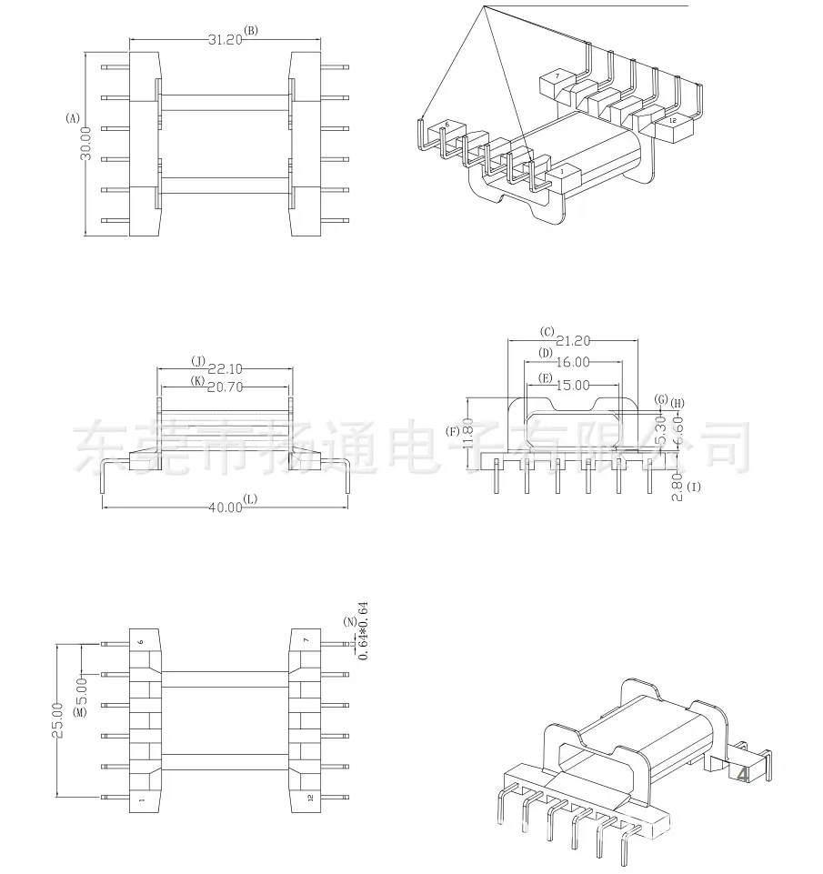 EFD30   3003 L PIN Model