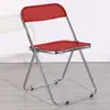 Silla Transparente Engrosada Silla Popular en Internet Silla de Tocador para Dormitorio Silla con Respaldo de Lujo Ligero Silla Acrílica para Fotos de Uñas para Cabello