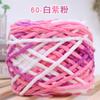 Porción Grande de Hilo Fino Monofilamento para Hielo Pequeño Paquete de Material DIY Hecho a Mano Gancho Hilo para Zapatos Tejido Lana Gruesa Hilo para Bufanda Gancho Zapato Cabello