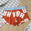Sudeste Asiático Comercio Electrónico Transfronterizo Ropa Interior para Hombre Calzoncillos Bóxer Talla Grande Moda Letras Estampadas Shorts para Hombre Suministro de Fábrica