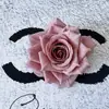 Flores Artificiales, Cabezas de Rosa Hechas a Mano, Rosas Impresas en Seda, Ramilletes de Boda, Flores para Muñeca, Coronas de Flores, Flores Falsas al por Mayor, Flores Artificiales