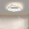 Restaurante de Invitados Minimalista Moderno Luz de Ventilador Minimalista Espectro Completo Luz Principal para Sala de Estar Grande Nubes Ventilador Silencioso sin Aspas Lámparas