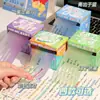 Notas Adhesivas Fluorescentes Arcoíris Desplegables, Totalmente Adhesivas, Pestañas Índice Adhesivas de Papelería de Alto Valor con Adhesivo