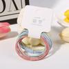 Diadema Eleket estilo coreano con aro para el pelo, color claro, sencilla, con lazo de goma, para todo tipo de cabello, básica, elástica y elegante.