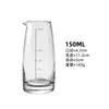 Decantador de Baijiu de Vidrio Hotel Banquete Olla Universal Corte Frío Taza Justa con Escala con Asa Decantador de Dos Liang