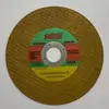 Jinyuhu 107X1.2X16 Fina Malha Dupla Lâmina de Corte Afiada Roda de Desbaste para Corte de Metal Aço Inoxidável Lâmina de Polimento