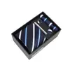 Nuevo Set de Regalo de Corbata para Hombre Formal de Alta Gama Negocios Celebración de Boda Vacaciones Poliéster Jacquard Corbata Personalizada