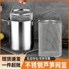 Freidora de Acero Inoxidable 304 para Hogar con Control de Temperatura Freidora de Cocina Ahorradora de Combustible Cesta de Malla con Filtro de Aceite Freidora de Acero Inoxidable 201 Cesta de Malla
