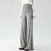 Pantalones de Maternidad Nuevos Otoño 2026 para Uso en Exteriores, Sueltos y Versátiles, Algodón Puro, Sin Soporte Abdominal, Pantalones Largos, Pantalones de Pierna Ancha para Maternidad