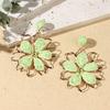 Pendientes de Borla para Turismo Yunnan Dali Lijiang Pendientes Largos Bohemia Distintivos Joyería con Colgante de Hoja para el Cabello