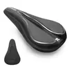 Cubierta de Asiento de Bicicleta Bucklos Transpirable Antideslizante Suave para Bicicleta de Montaña Cuero PU Accesorios para Bicicleta