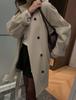 En Stock Estilo Coreano Chic Nuevo Estilo Primavera Temprana y Otoño Estilo Coreano Botones Ajuste Delgado Holgado y Relajado Gabardina Ropa de Mujer 2026
