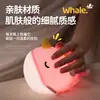 Luz de Noche de Silicona de Vaca de las Tierras Altas: Diseño Lindo + Luz Suave para Protección Ocular, Se enciende con Solo un Toque, Creador de Ambiente para Mesita de Noche