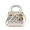 Bolsas Pequeñas Acolchadas de Moda de Nicho para Mujer de Este Año, Bolso de Mano Nuevo Estilo Otoño e Invierno 2025, Bolso Lady Dior, Bolso de Hombro y Cruzado a la Moda