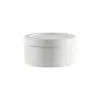 Recipiente de vela aromática de cimento colorido de alta qualidade, pote de vela de cimento de alto valor de cor, conjunto com tampa, copo de vela com enchimento de cera