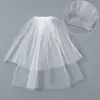 Véu com Laço de Fita Doce Estilo Francês para Noivas, Acessório de Cabeça Versátil para Festas de Aniversário, Acessórios de Cabelo que Complementam e Melhoram a Atmosfera