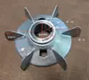 Aspa de Ventilador de Aluminio para Motor 3KW-22KW Motor Aspa de Ventilador de Alta Temperatura Aspa de Ventilador con Núcleo de Hierro Y100Y200Y160 Ventilador de Aluminio