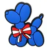 Nuevos dijes para zapatos de agujero de oso de globo transfronterizos, dijes de flores para zapatos, accesorios de dijes para zapatos de jardín DIY, venta al por mayor en plataformas transfronterizas