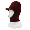 Mono de otoño e invierno para hombre con forro polar, jersey de punto grueso con capucha, gorro cubierto para hombre y mujer para montar en frío, venta al por mayor