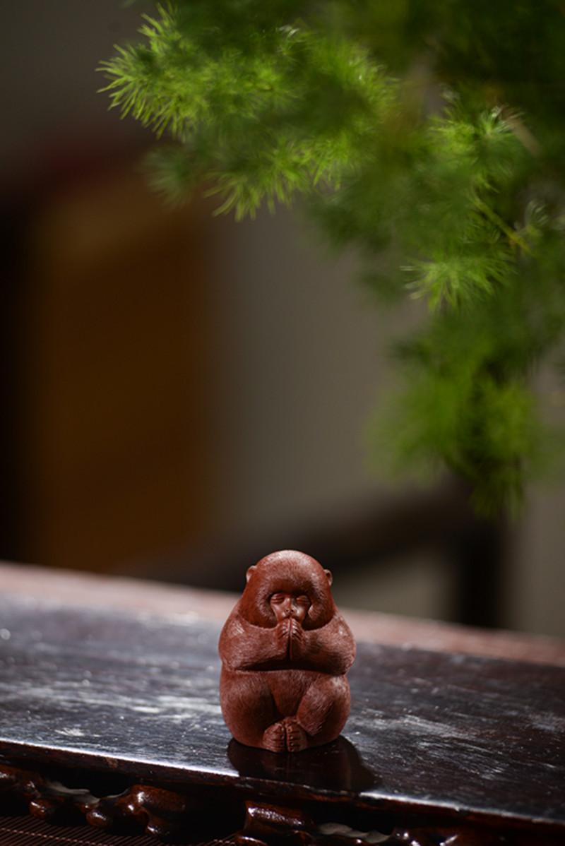 猴子拉毛大红袍猴子1120