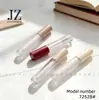 Pedido Jinze: Tubos Redondos para Brillo de Labios con Fondo Inclinado/Fondo Plano, Materiales de Empaque de Tubos Vacíos de Plástico