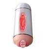 Copo Copo de Avião Contagem Elétrica para Homens, Copo Oral Sexo Totalmente Automático, Masturbação Vaginal Real, Produtos Sexuais Adultos Divertidos para Homens