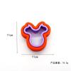 Molde de Sanduíche de Desenho Animado Dinossauro Selador de Borda Molde de Torrada Bolso com Aba em Forma de Coração Molde Cortador de Sanduíche Molde de Assar Biscoito