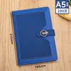 Caja de Regalo Set de Cuaderno de Negocios A5 con Libreta de Hebilla, Personalizable con Logo, Cuero Sintético Papel Dowling, Suministros Culturales de Negocios