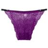 Bragas de algodón con entrepierna baja para mujer, de encaje europeo y americano, de malla semitransparente, sexys y tentadoras, venta al por mayor