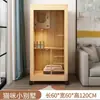 Villa para Gatos de Madera Maciza Jaula para Gatos Gabinete para Gatos de Interior para el Hogar Casa para Gatos Doble Capa Casa de Lujo para Gatos Casa para Gatos Cama para Gatos Ahorro de Espacio
