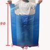 Bolsas de Plástico Azules Grandes, Bolsas Gruesas Convenientes para Empaquetar Ropa, Bolsas de Almacenamiento para Mudanzas, Bolsas de Tote tipo Chaleco al por Mayor