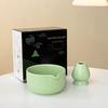 Tigela de Matcha Japonesa Amazon Gato com Bico Acessórios de Conjunto de Chá de Cerâmica Suporte para Batedor de Chá Conjunto Cerimônia do Chá Japonesa Transfronteiriço
