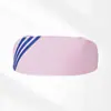 Gorro de Enfermera Gorro de Cola de Milano Blanco Rosa Azul Médico Aprendizaje Prácticas Jefa de Enfermeras Quirófano Barras Finas Gruesas