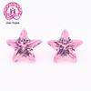 AAA cor zircão pentagrama zircão fábrica atacado 01# zircão rosa qualidade estável 3*3-10*10mm