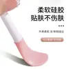 Pincel para Máscara Facial de Aplicar com Cerdas Macias que Não Caem, Pincel de Maquiagem Facial Dupla Face de Silicone Portátil para Viagem, Ferramentas de Beleza Atacado