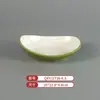 Vajilla Comercial Imitación Porcelana Melamina Tazones y Platos Pequeños, Platos Planos Bicolor, Platos Redondos, Tazones para Sopa, Especialmente Diseñados para Cadenas de Restaurantes de Comida Rápida