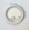 Estilo Antiguo Brocado de Canción Imán para Refrigerador Accesorios DIY Bordado Dai Marco Redondo para Foto Montaje Bordado Pieza de Madera Imanes para Refrigerador Hechos a Mano Accesorios