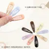 Presilha bb Colorida Nova Transfronteiriça Versátil Gota d'água Franja Básica Lateral Pedaço de Cabelo Acessórios de Cabelo