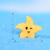 Estrella de Mar de Resina Pasador Decoración para Pegar en Teléfono Celular Regalo Pabellón Haizu Acuario Paisaje en Miniatura Paisaje Marino Pequeños Adornos