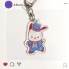 Chaveiro Sanrio Acrílico Dupla Face Pingente de Chaveiro Chaveiro de Mochila Bolsa Fofo Sanrio Acrílico
