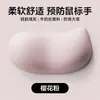Alfombrilla de Ratón con Soporte para Muñeca de Color Caramelo, Reposamuñecas para Teclado de Oficina, Almohadilla para Muñeca Linda para Niñas, Alfombrilla de Ratón de Alto Valor Estético